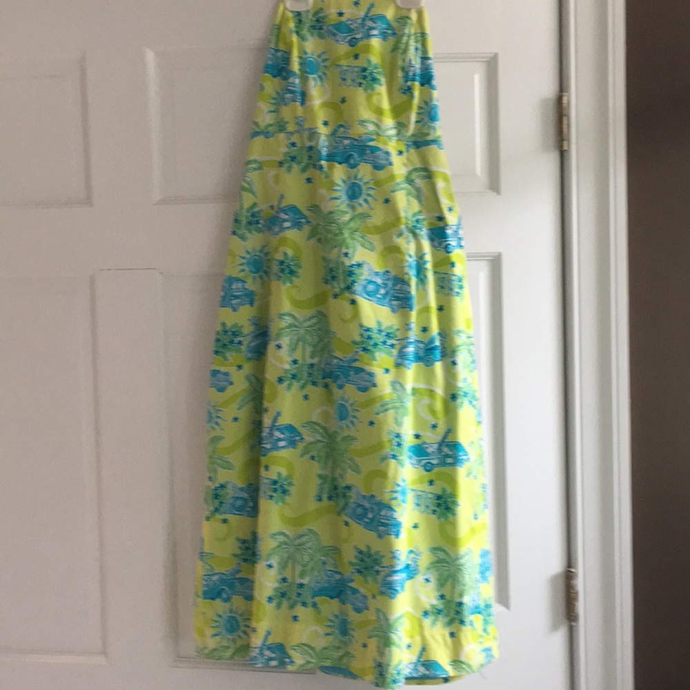 Lily Pulitzer strapless dress. Size 6.